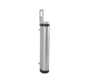 Hydraulický zatvárač 180°, montáž na pánty, M16 a M20, SILV