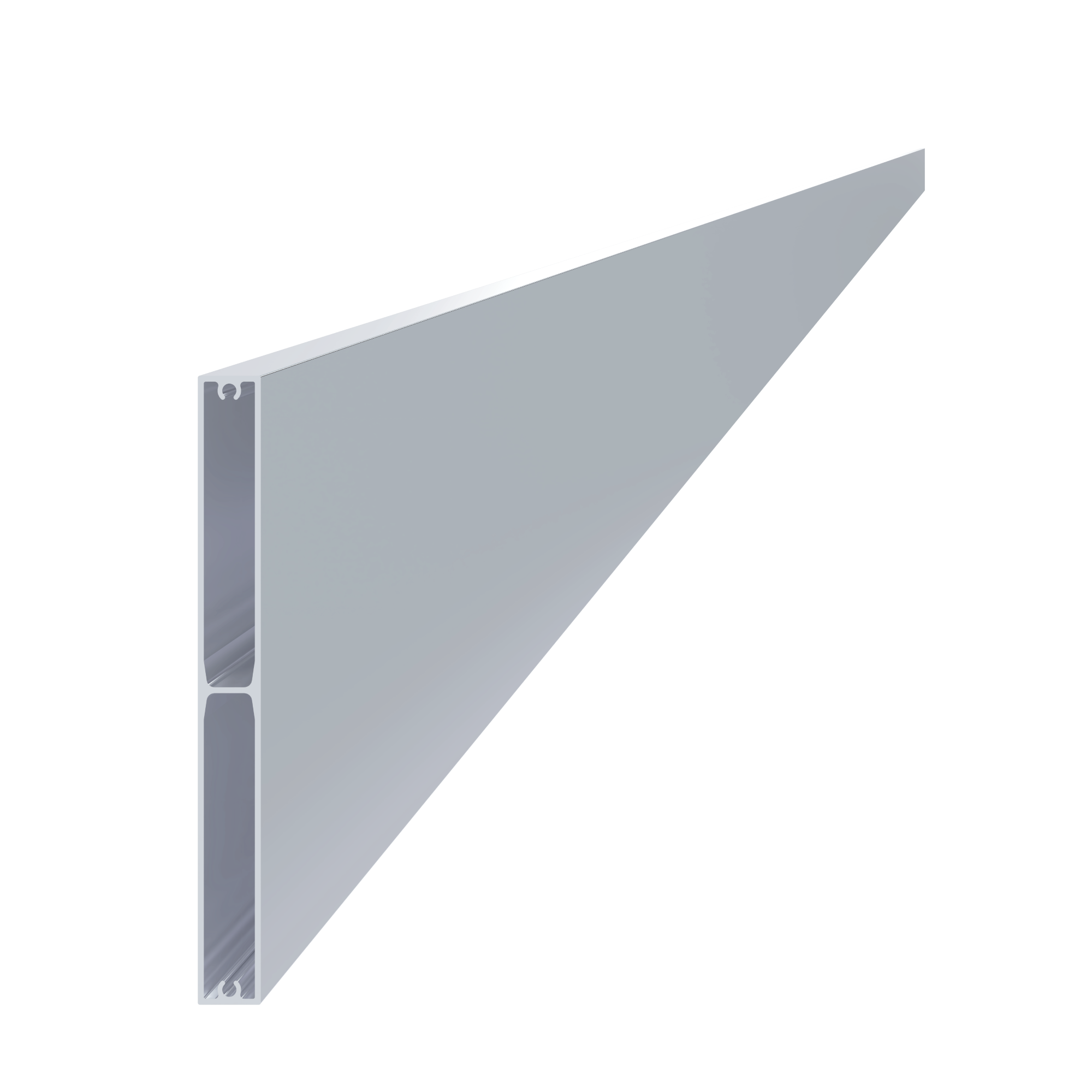 Poškodený profil 160x16mm, L-6000mm, bez povrchovej úpravy