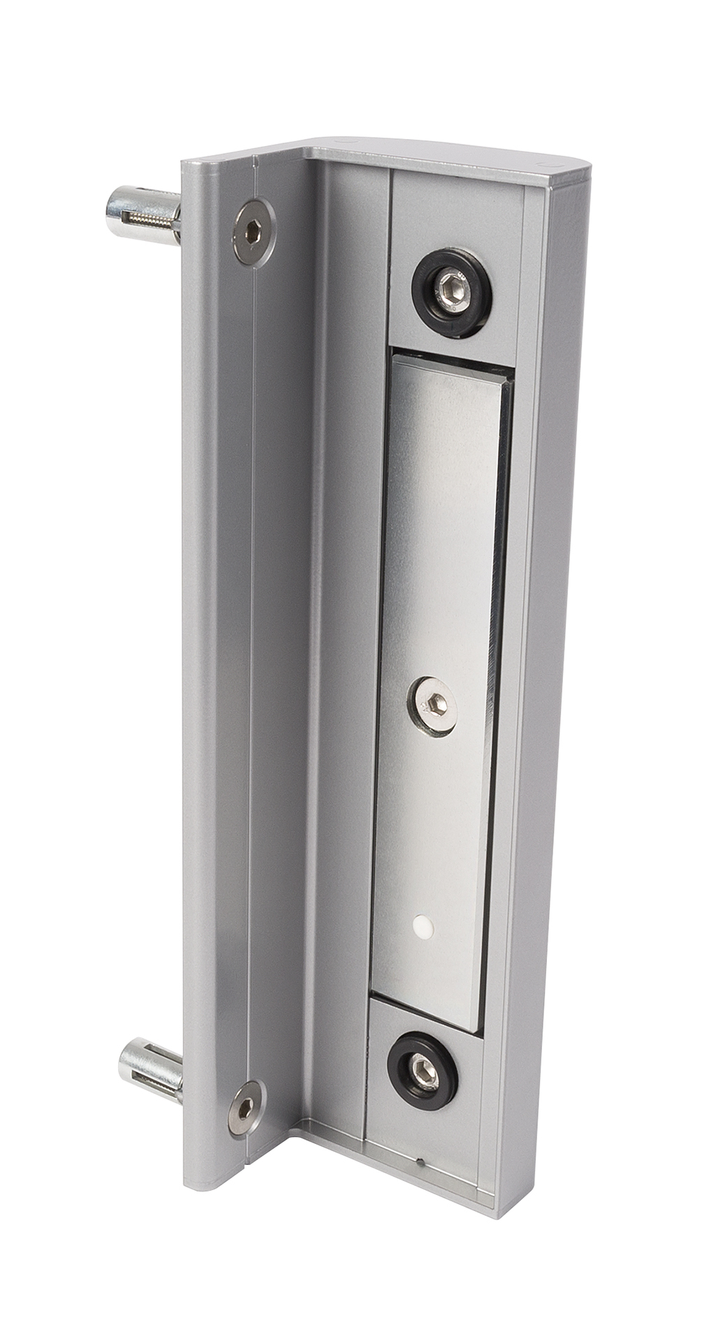 LOCINOX® B-MAG-2500 zadlabávací přídržný elektromagnetický zámek s dorazovou lištou, přídržná síla 2500 N, pro křídlové