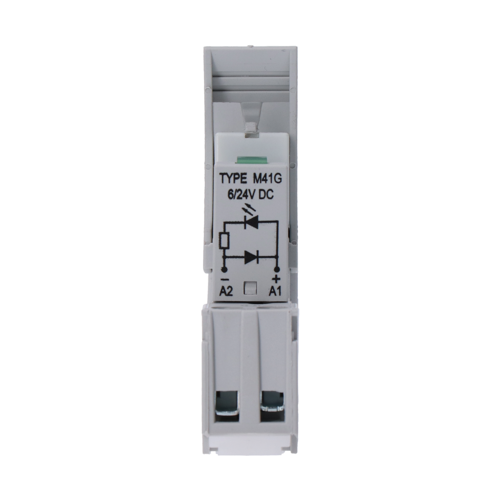 PI84-024DC Relé na DIN lištu, cívka 24V, kontakty 250V/8A