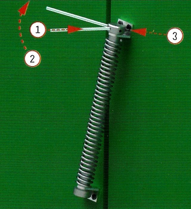 Dverový pružinový zatvárač H - 280mm, nerezový, max. hmotnosť dverí 60kg