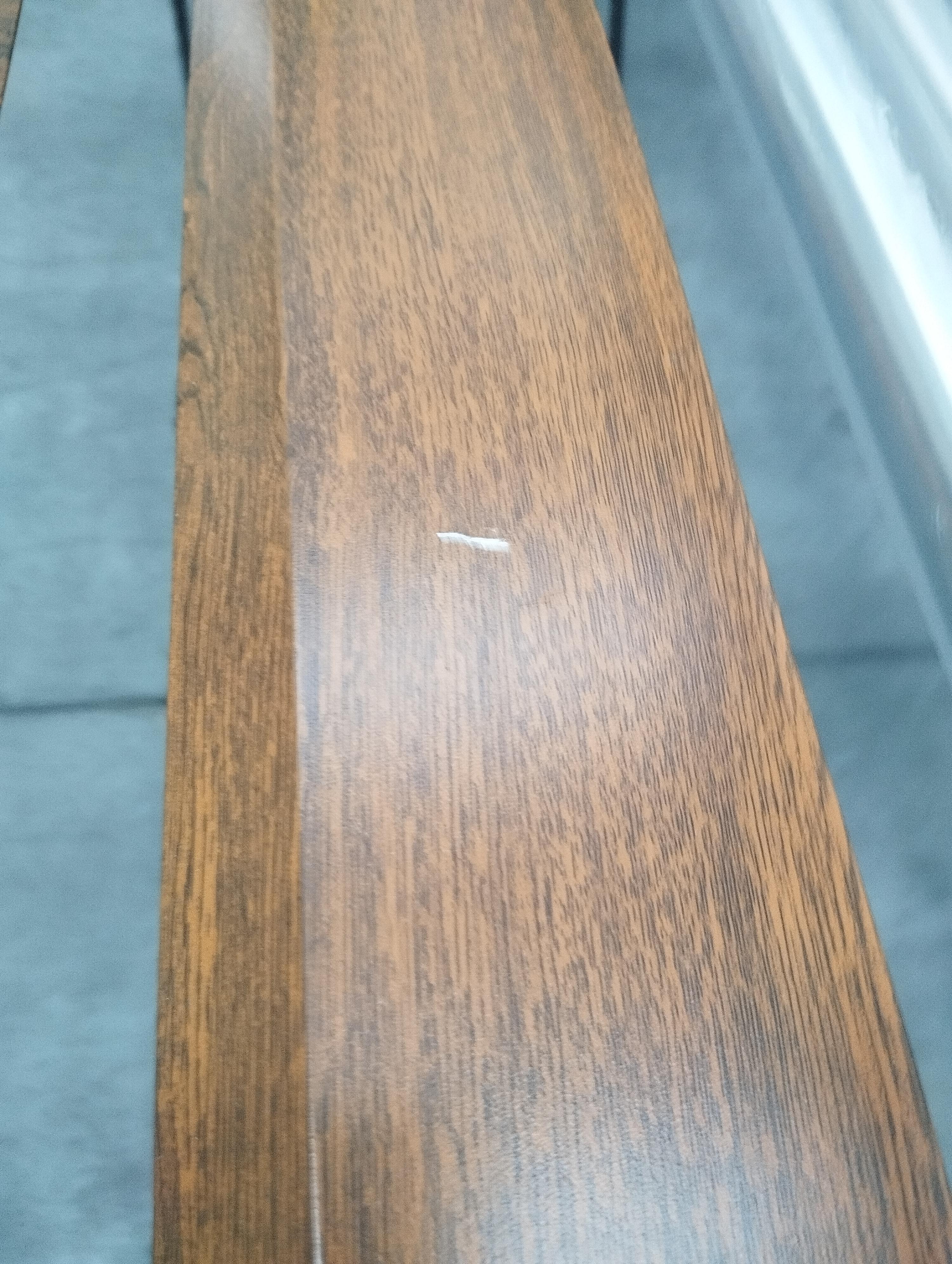 Poškozený profil na výplň 108x16x6000mm, materiál EN AW-6060 T66, přírodní hliník bez povrchové úpravy, cena za KUS