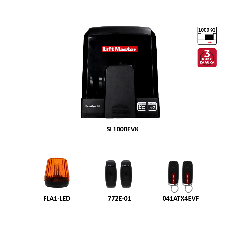 LiftMaster sada pro posuvnou bránu do 1000kg