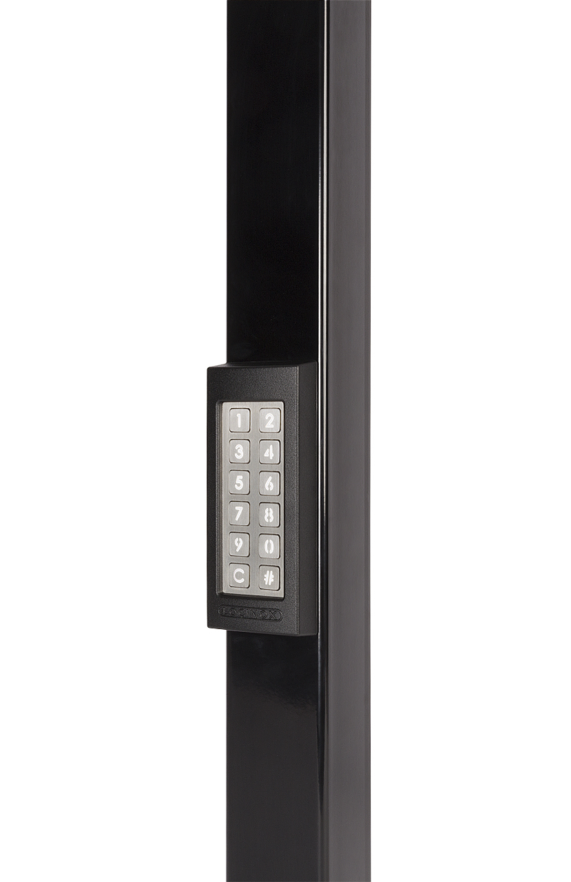 LOCINOX® drátový kódový spínač - 100 kódů, 2x relé, podsvícený, vyhřívaný, krytí IP68, napájení 10-26V AC/DC