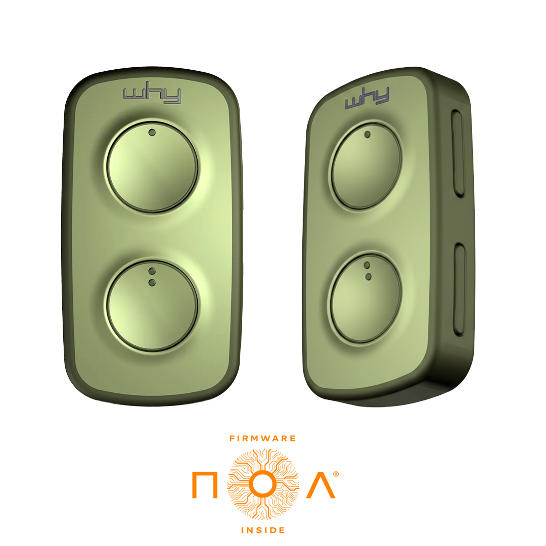 Vysílač Evo2 NOA MINI 4kaná, 433/868 MHz, olivový