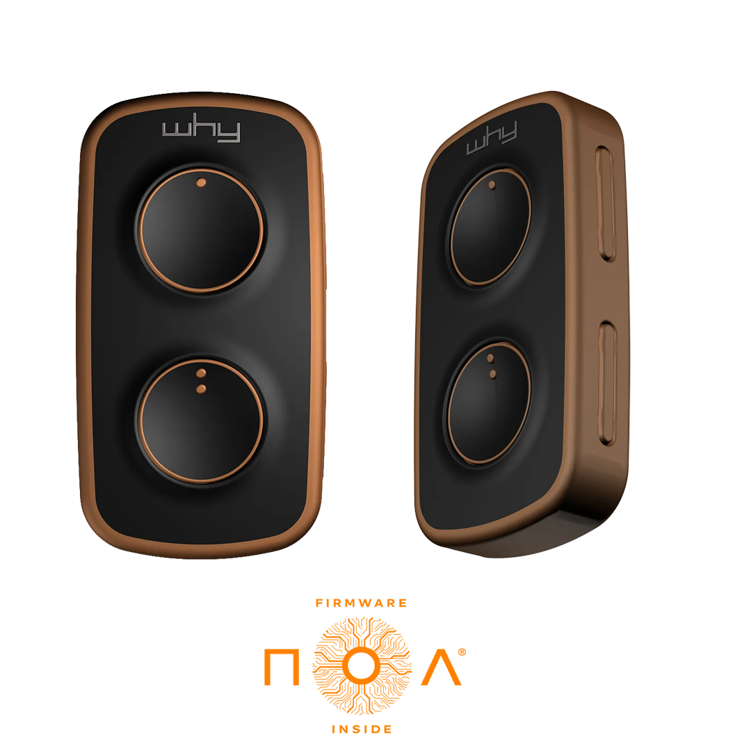 Vysílač Evo2 NOA MINI 4kanál, 433/868 MHz, tabák