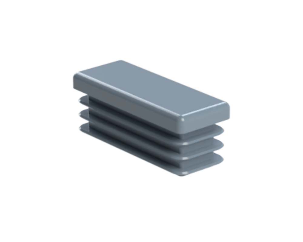 Krytka plastová 20 x 50 mm