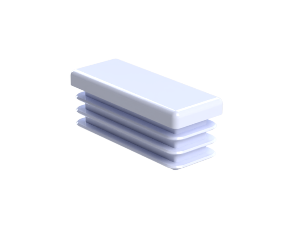 Krytka plastová 20 x 50 mm