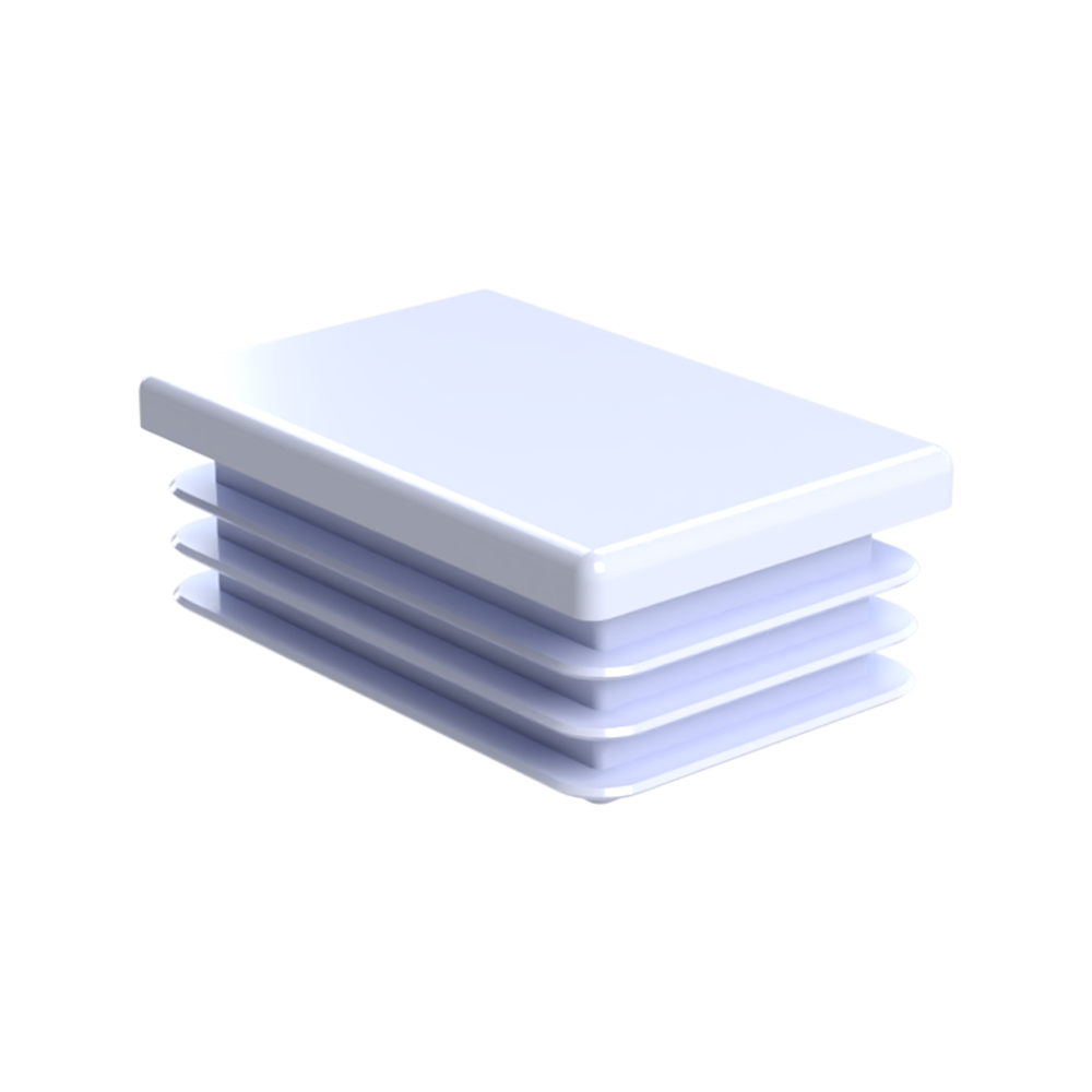 Krytka plastová 40 x 60 mm