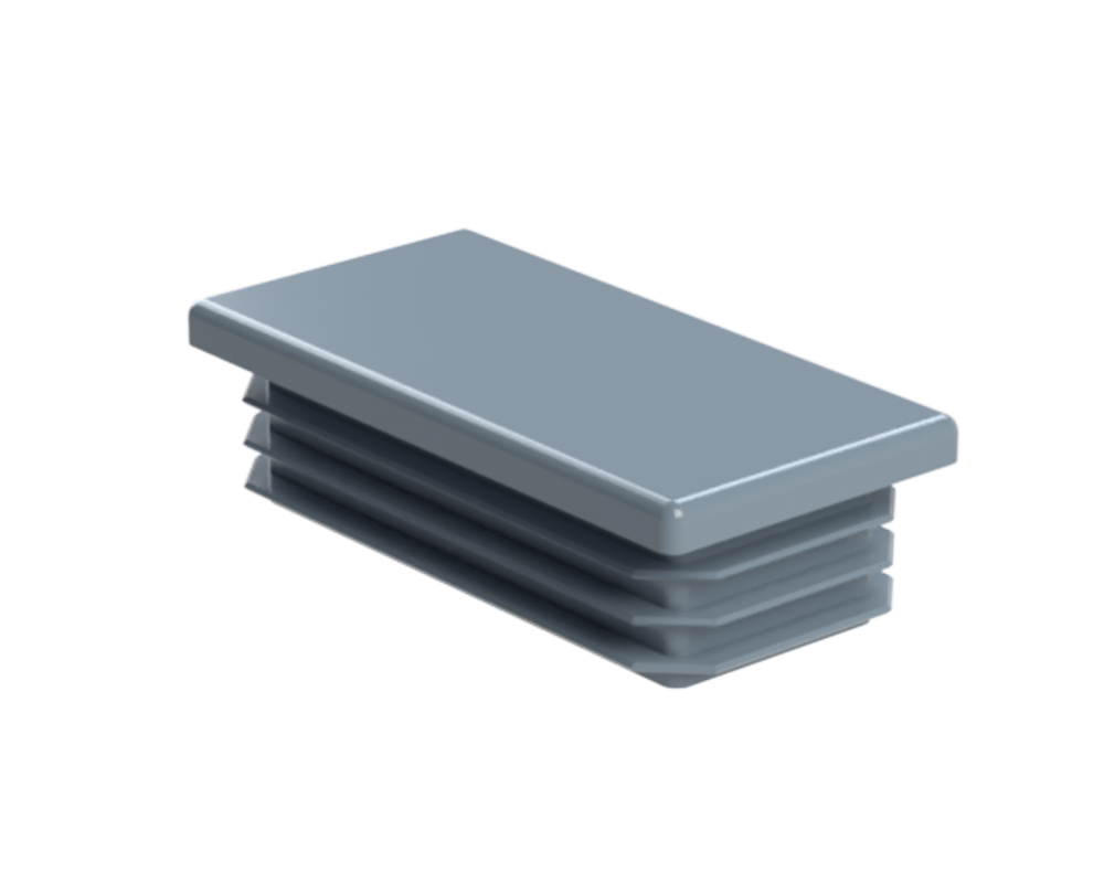 Krytka plastová 40 x 80 mm