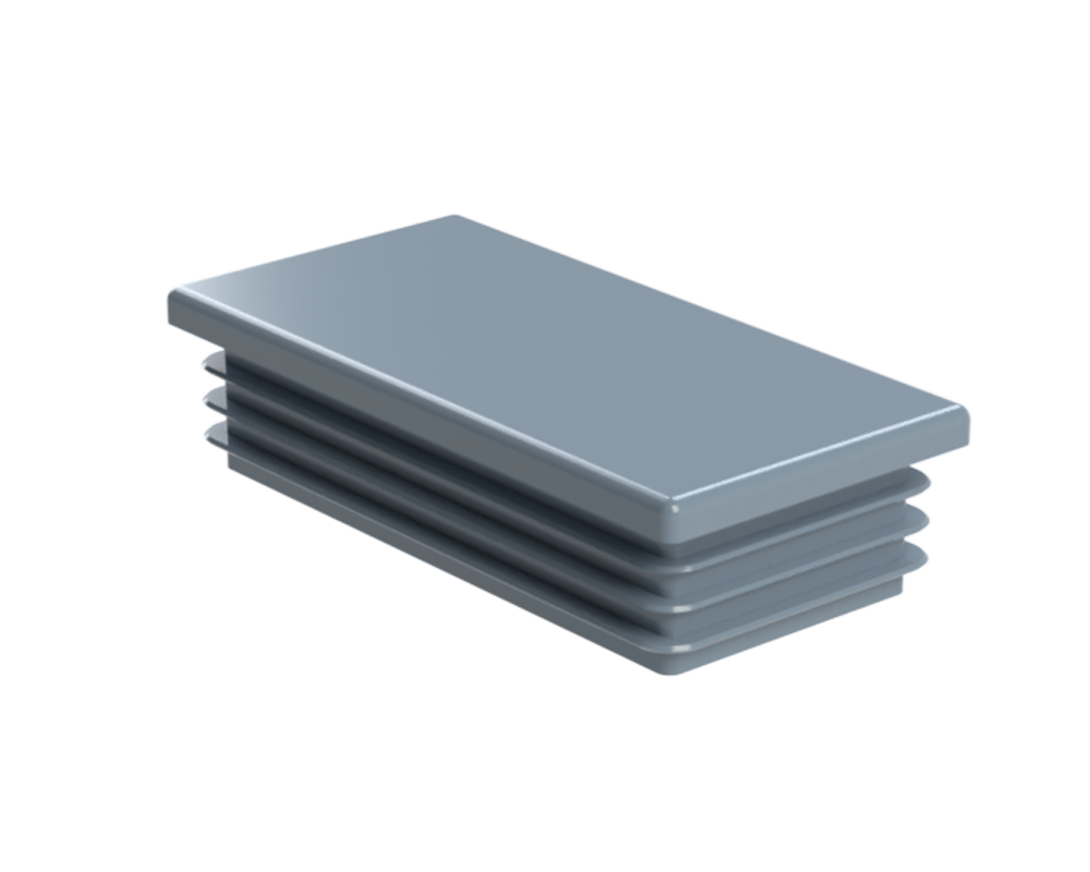Krytka plastová 50 x 100 mm