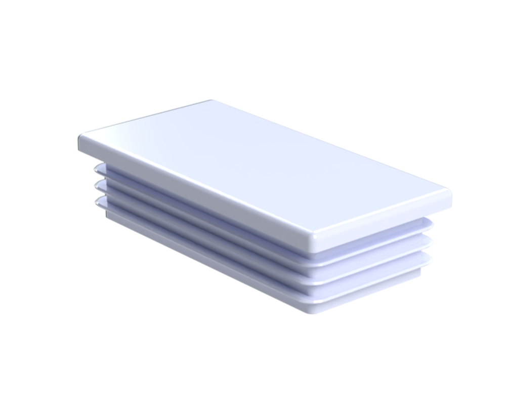 Krytka plastová 50 x 100 mm
