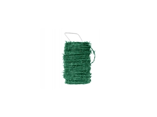 Ostnatý drát 2/2,5mm - 250m PVC-zelená