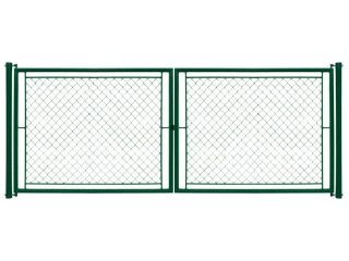 Dvoukřídlá brána GARDEN 200x360 - zelená