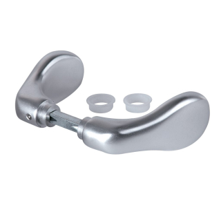 LOCINOX® 3006 klika, eloxovaný hliník, stříbrný