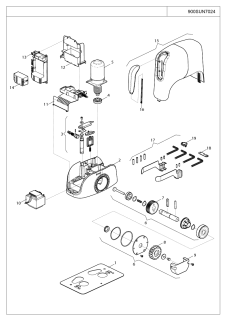 999ALBE011A01 kit převodovky pro SUN7024