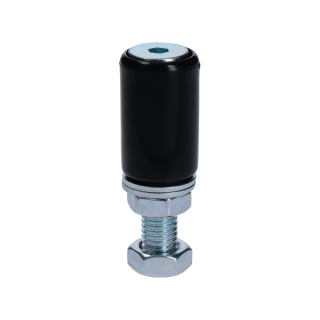 Polyamidový vodící váleček D-25mm, H-40mm, M12 pro horní vedení posuvných vrat