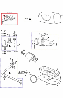 PRHY01 kit zámku pro HYPPO