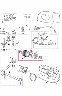 PRHY02 kit - stator a rotor pro Hyppo 220V