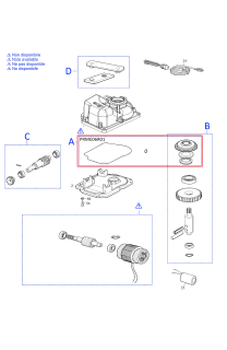 PRME06R01 kit těsnění pro METRO3000R01