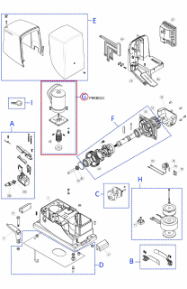PRRB01C kit motoru pro RB1000