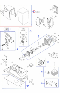 PRRB03A kit krytů pro ROBUS RB350 a RB400