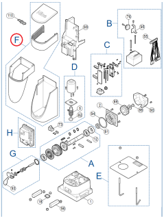 SPCG008700 kit krytu pro SLH400