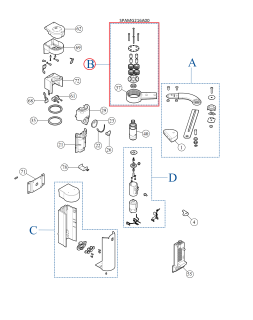 SPAMG216A00 kit ramena pro WALKY