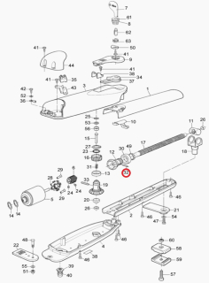 PMCS53.460 kolík 5x24mm zajišťovací kuželového ozubeného kola pro WINGO, MOBY
