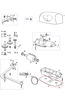 PMD0177AR01.4610 Pastorek RB350,400, RD400, SLH400, RBS400
