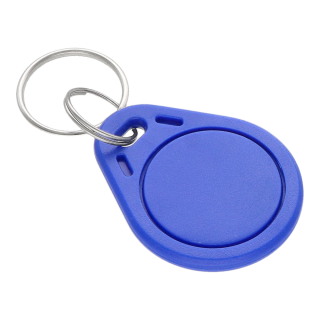 RFID čipová klíčenka, vhodná pro čtečky KEY a NICE, modrá