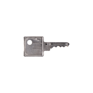 Klíč zámku značky KEY č.121 vyfrézovaný, pro pohony i klíčové spínače