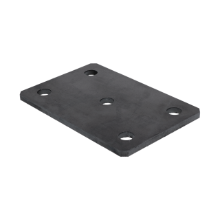 Plotna 99x150x7mm s otvormi 13mm, bez povrchový úpravy