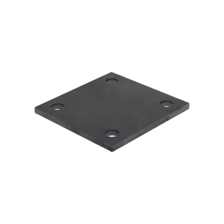 Plotna 99 x 99 x 6 mm s otvory ø 11 mm, bez úpravy