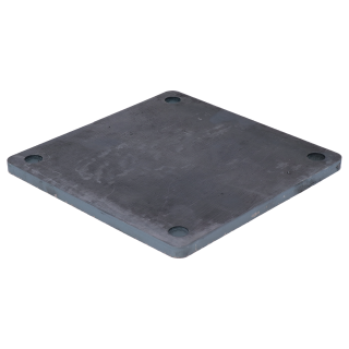 Platňa univerzálna 250x250x10mm, bez povrchovej úpravy