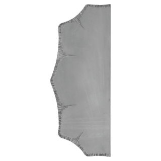 Štít 230x93x3mm bez otvorů, zdobený, oboustranný (pravý i levý)