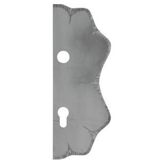Štítek s otvory H 260xL95mm,rozteč děr 90mm,hr.3mm