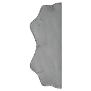 Štít 250x95x3mm bez otvorů, zdobený
