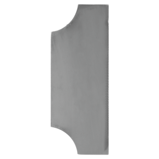 Štítek bez otvor¨ H 275 x L 107 mm, hr. 3 mm
