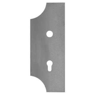 Štítek s otvory H 275 x L 107,rozteč děr 90mm,hr.3mm