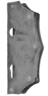 Kazetová sestava pro branku 230 x 93 x 30 mm, hladká