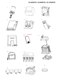 041A0309 krytka odblokovacího mechanismu