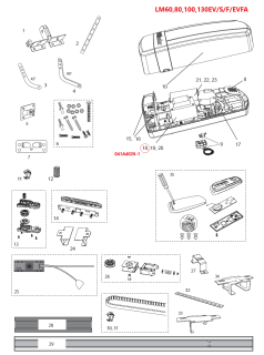 041A4026-1 transformátor pro LM80EV/S/F