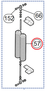 PMD2249.4610 pružina pro M7BAR/L-BAR