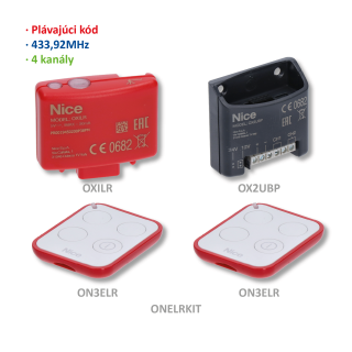 KIT LoRa® obsahuje: 1x OXILR, 1x OX2UBP, 2x ON3ELR, 433MHz