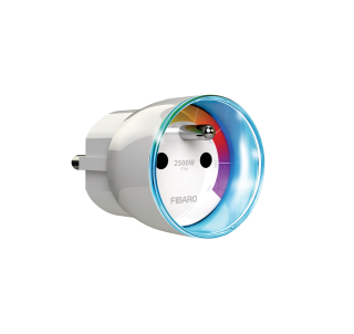 FGWPE-102 ZW5 inteligentní zásuvka s měřaním (2.5kW) LED