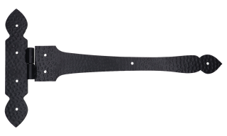Pant ozdobní, 270x498x3mm, levý, matní povrch RAL9005