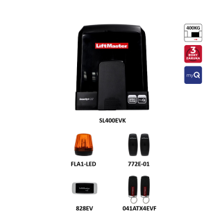 LiftMaster sada pohodnu do 5 m/400 kg s myQ rozhraním 828EV