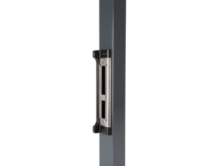 LOCINOX® SFKI dorazová lišta z nerezavějící oceli pro zámky FORTYLOCK, FIFTYLOCK, SIXTYLOCK, na profil 30x30mm